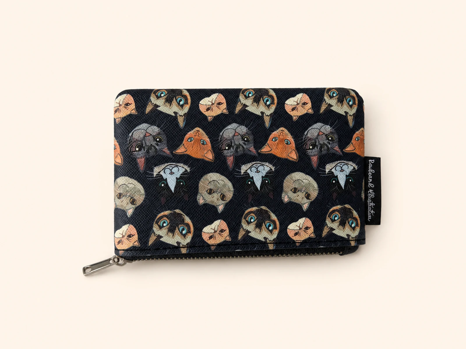 Cat Pattern Coin Purse view 2