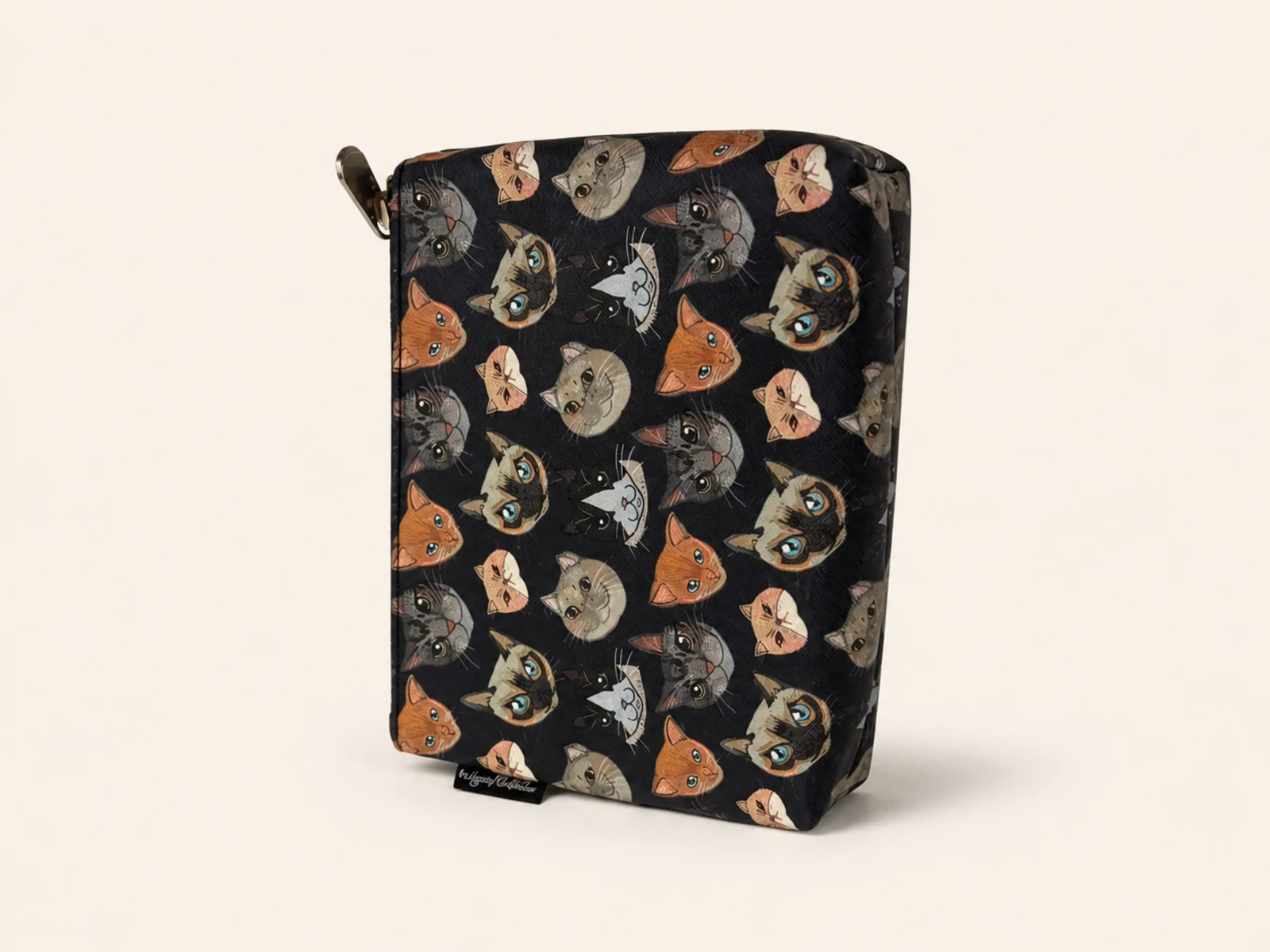 Cat Pattern Cosmetic Bag view 2
