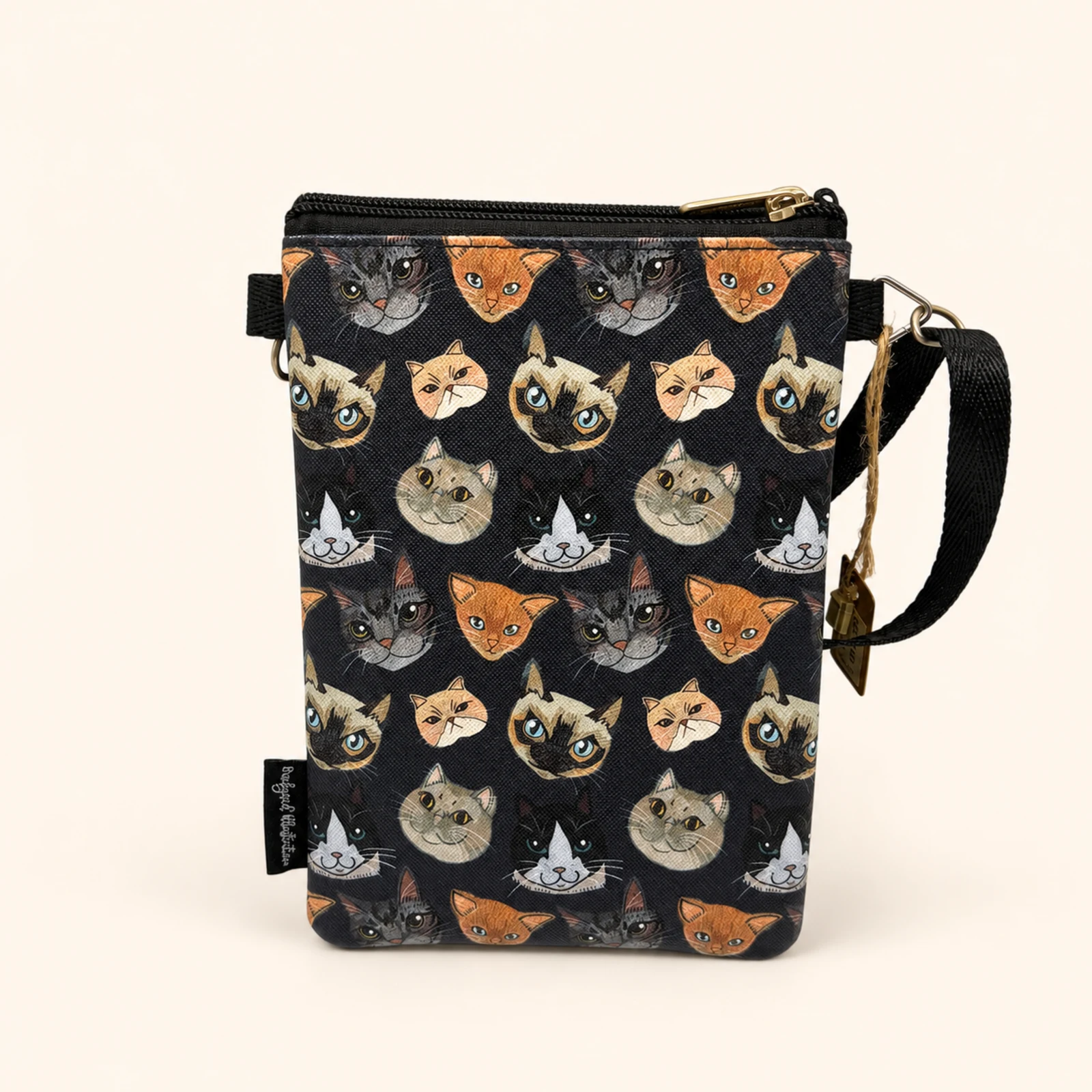 Cat Pattern Phone Bag