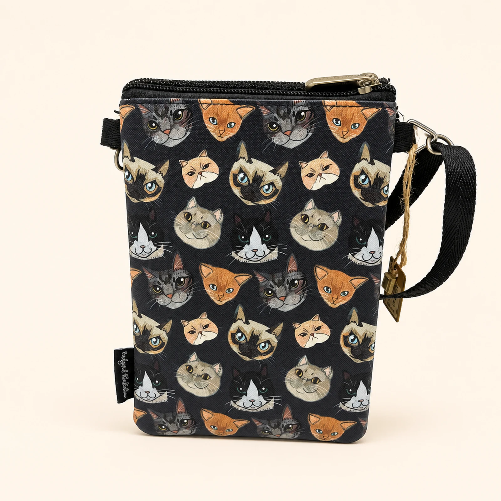 Cat Pattern Phone Bag view 2