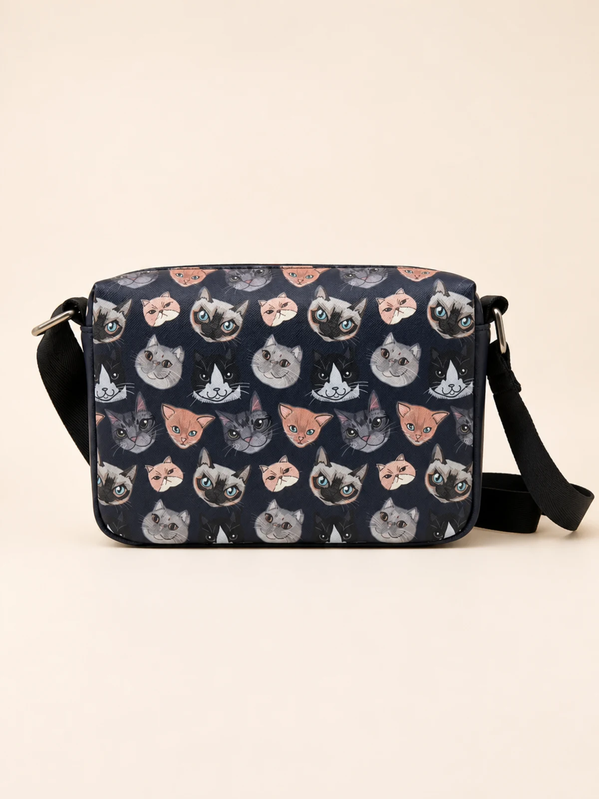 Cat Pattern Shoulder Bag