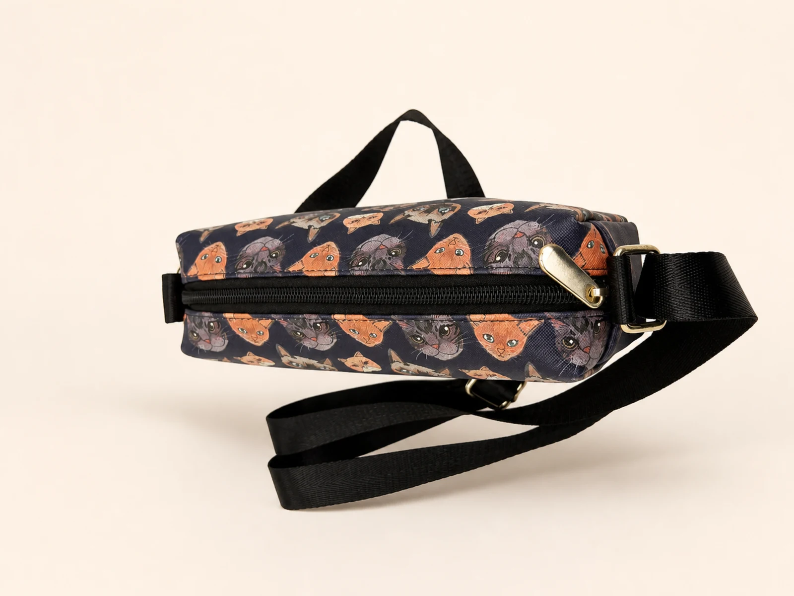 Cat Pattern Shoulder Bag view 5