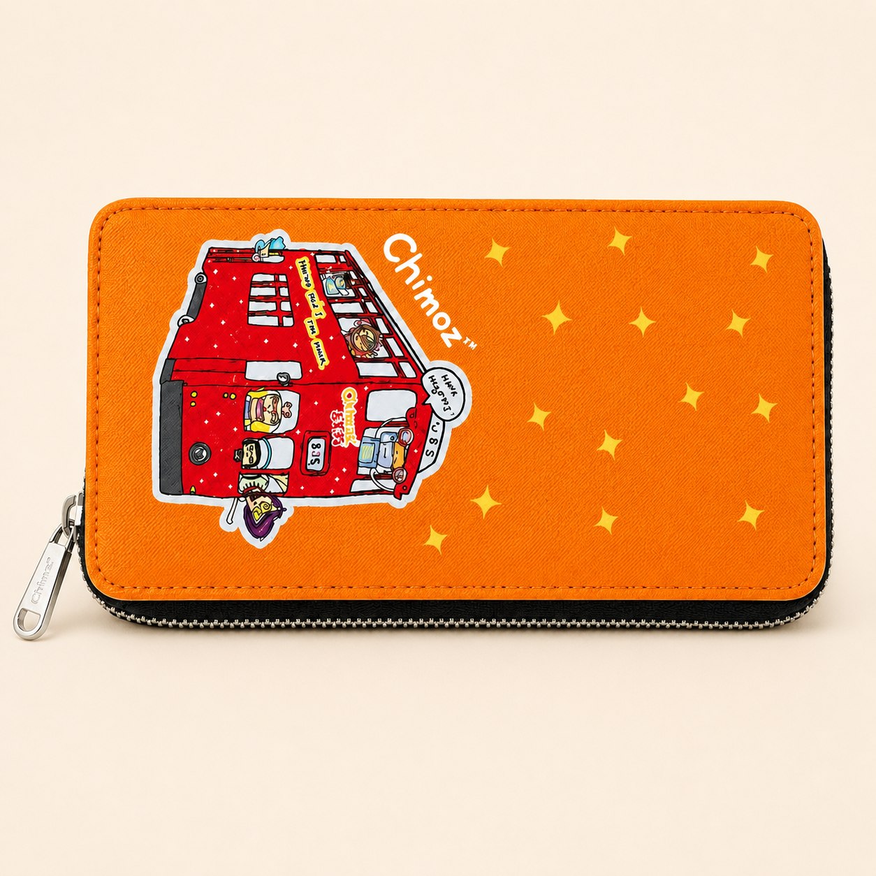 Chimoz HK Long Wallet with Zipper