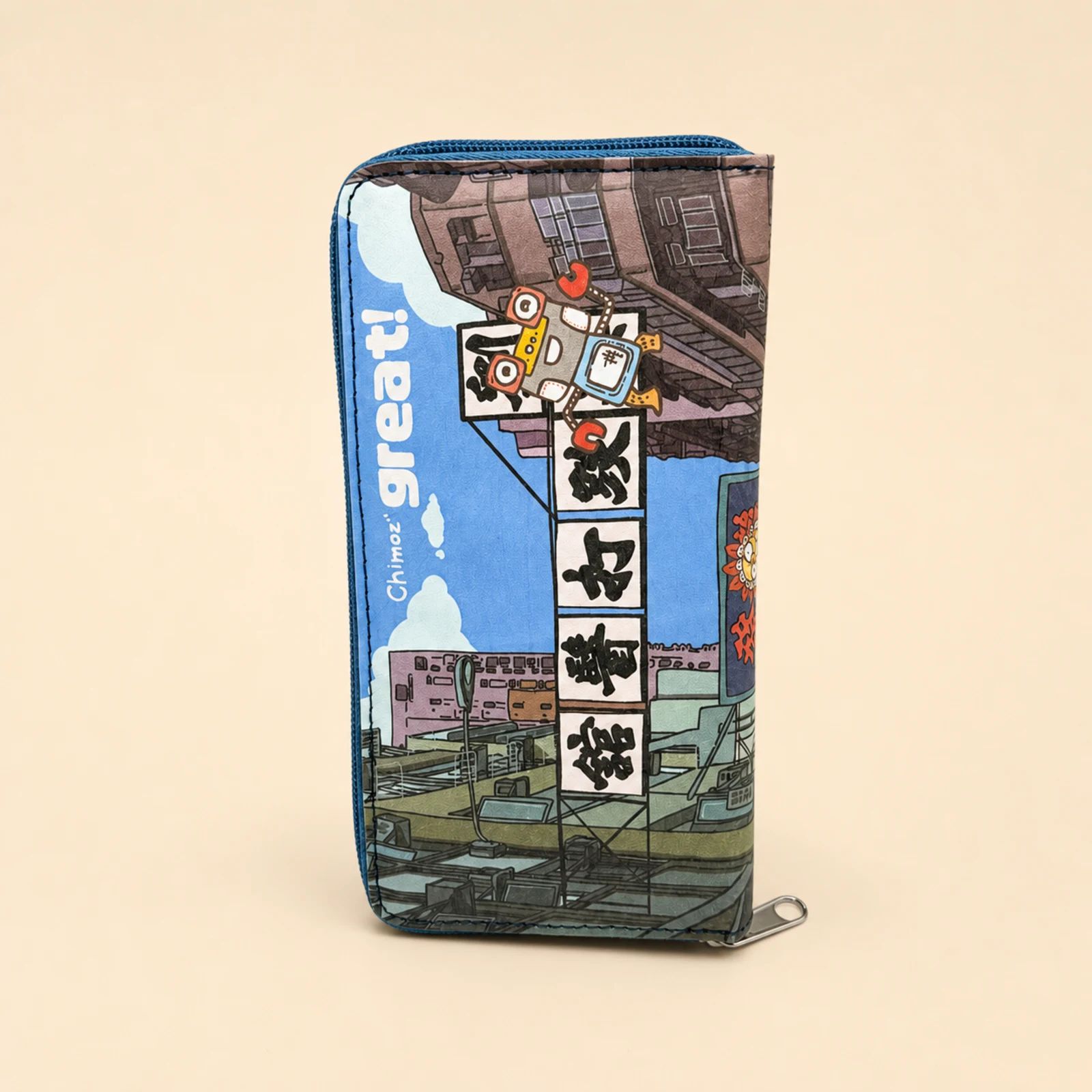 Chimoz HK Tyvek Long Wallet with Zipper