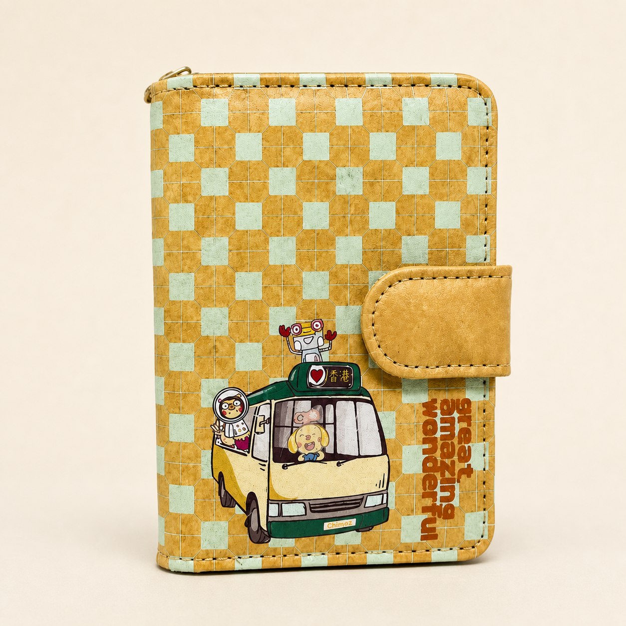 Chimoz Hong Kong Tyvek Short Wallet