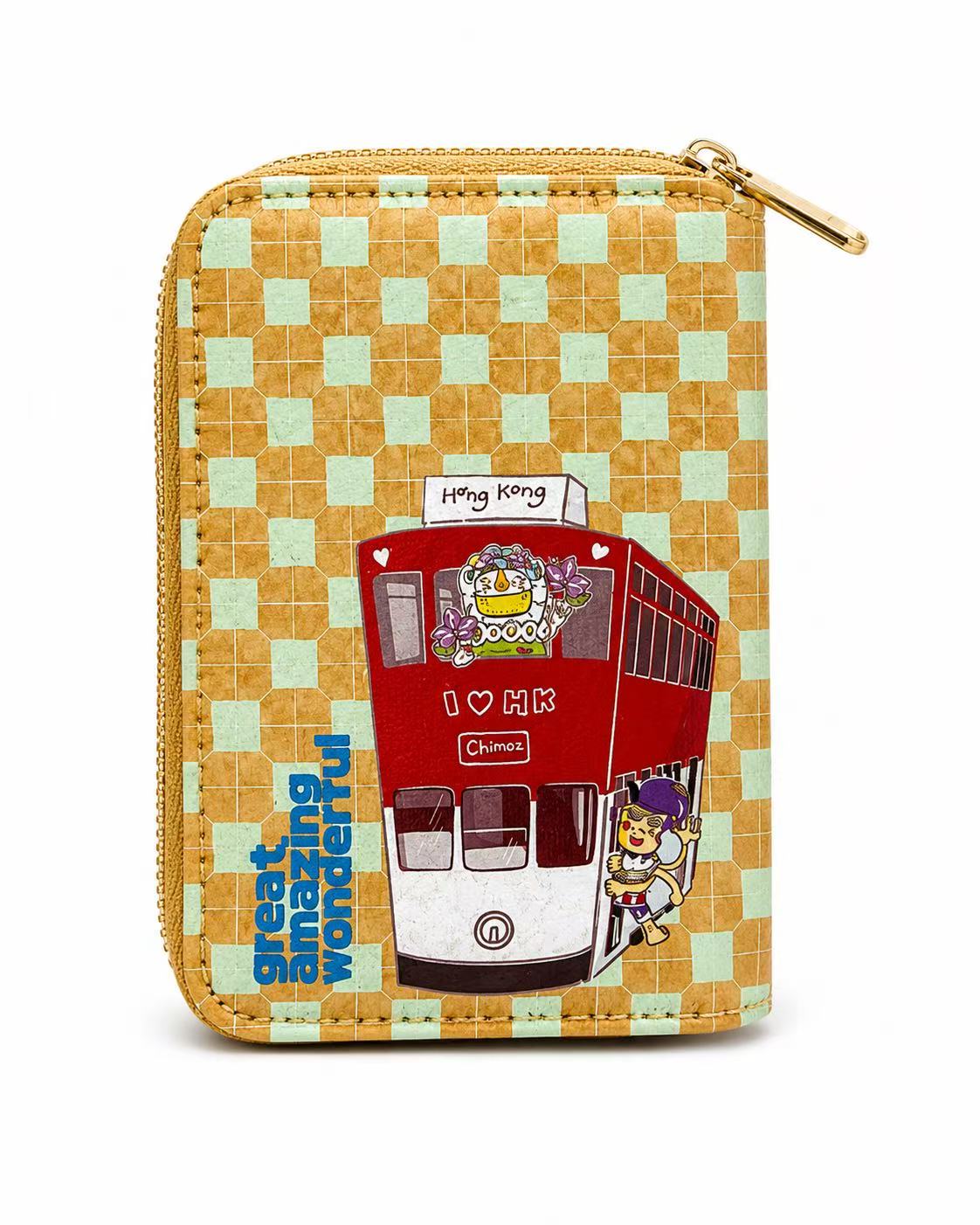 Chimoz Hong Kong Tyvek Short Wallet view 2