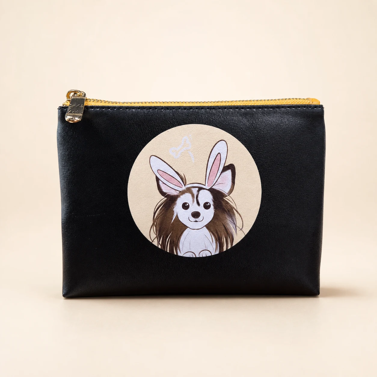 Daisy Pattern Cosmetic Case