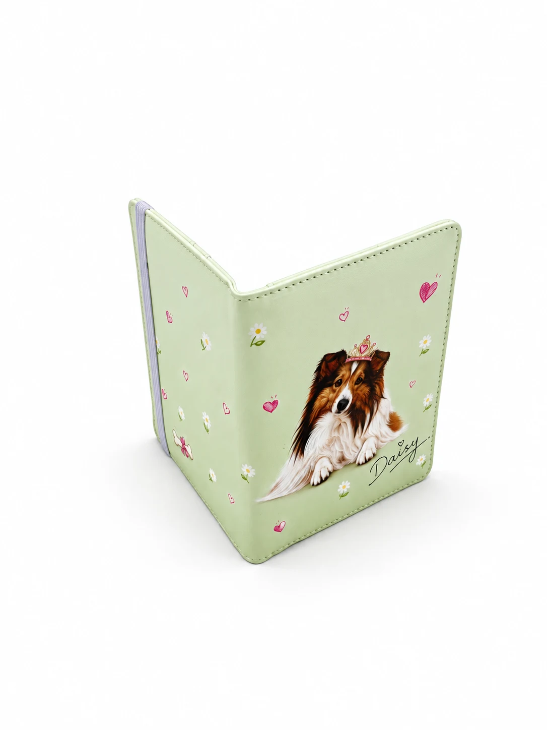 Daisy Mint Passport Holder view 4