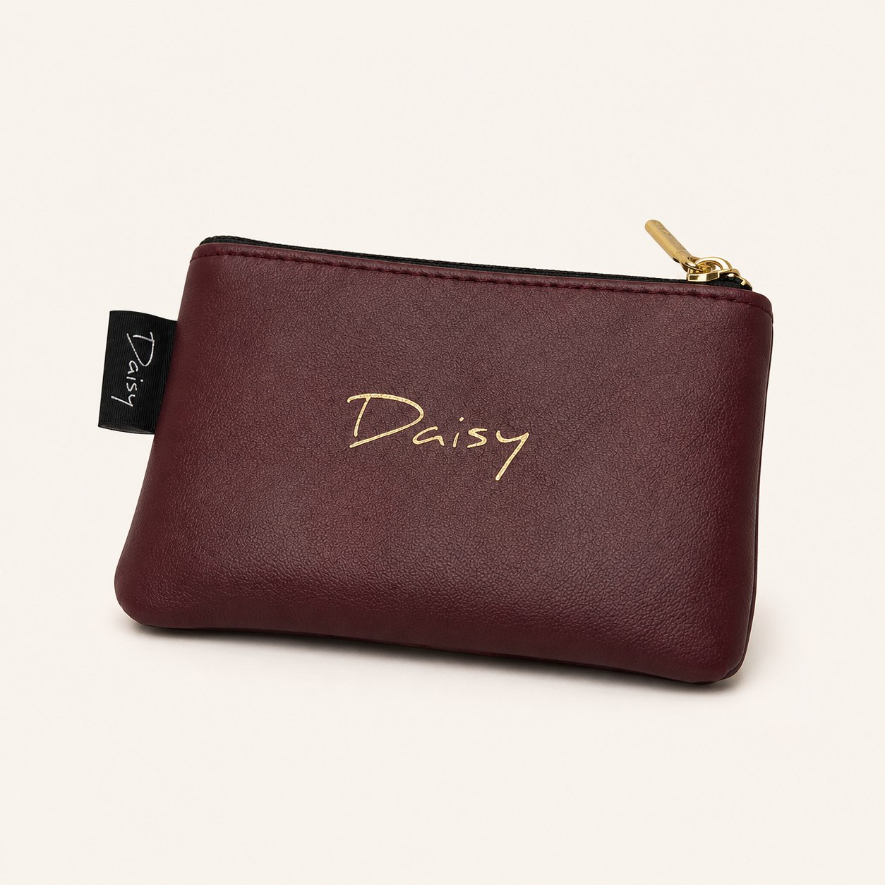 Daisy Pattern Coin Case view 2