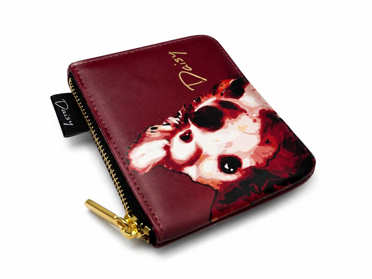 Daisy Pattern Coin Case view 3