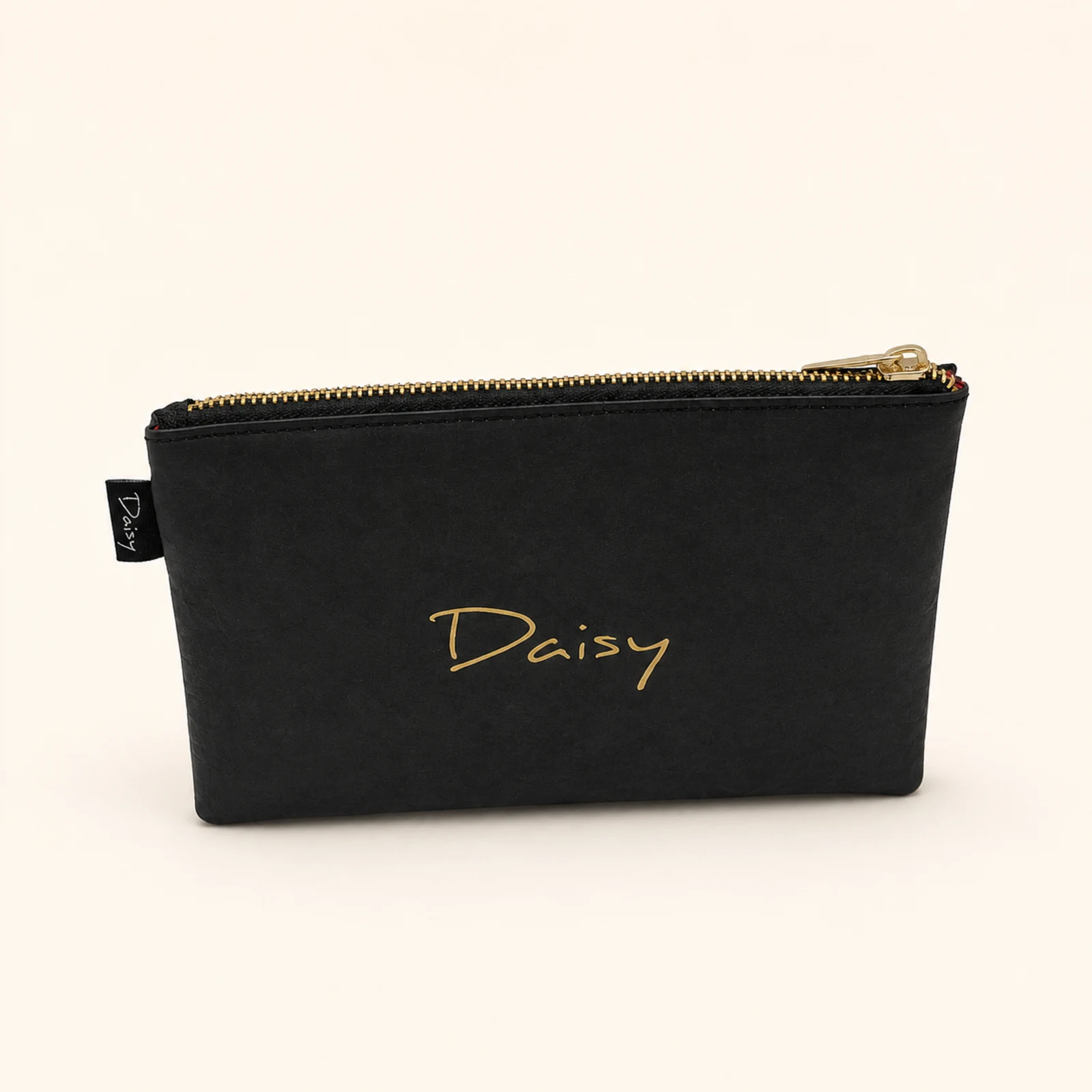 Daisy Pattern 5×8″ Flat Pencil Case view 2