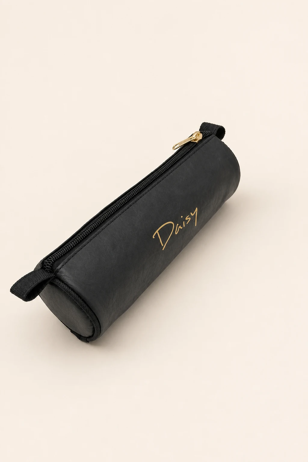 Daisy Pattern Round Pencil Case view 4