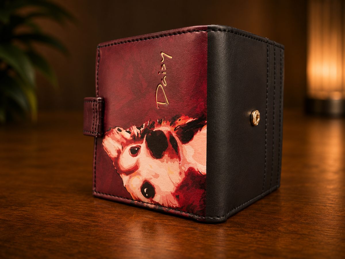 Daisy art-print bifold wallet, Sannic Lifestyle