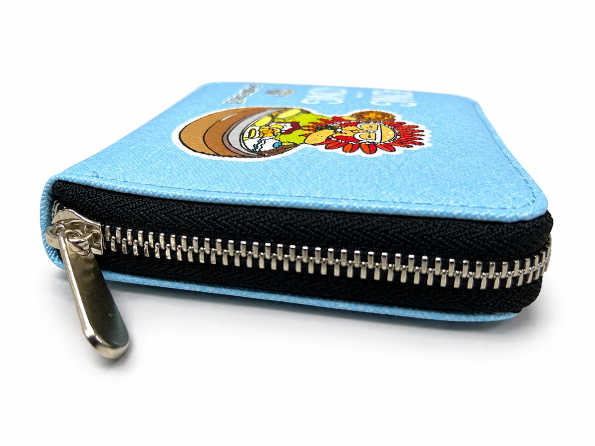 Chimoz HK Wallet with Zipper – Dim Sum view 3