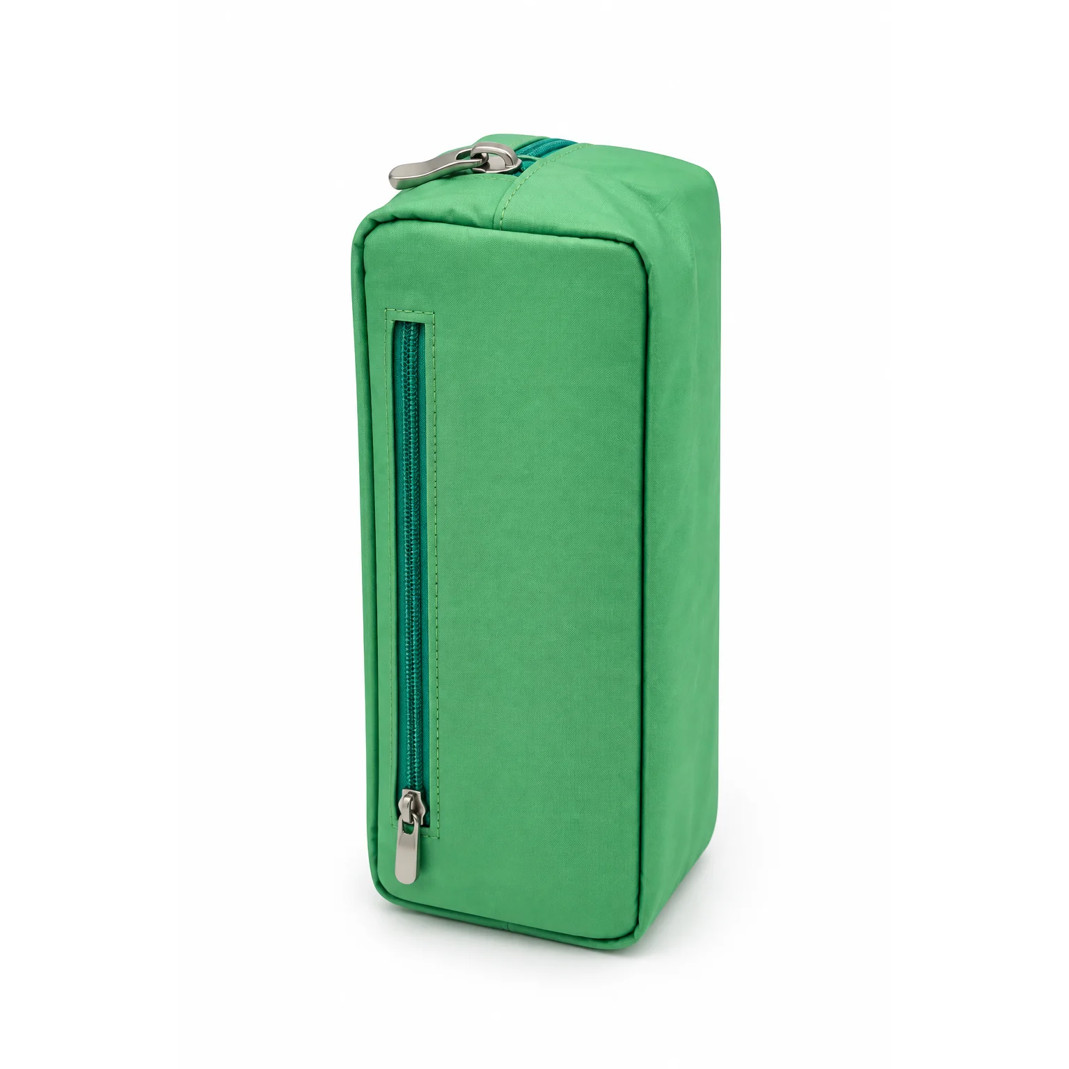 Japan Pattern Gold Crest Large Pencil Case — Mint Green view 6