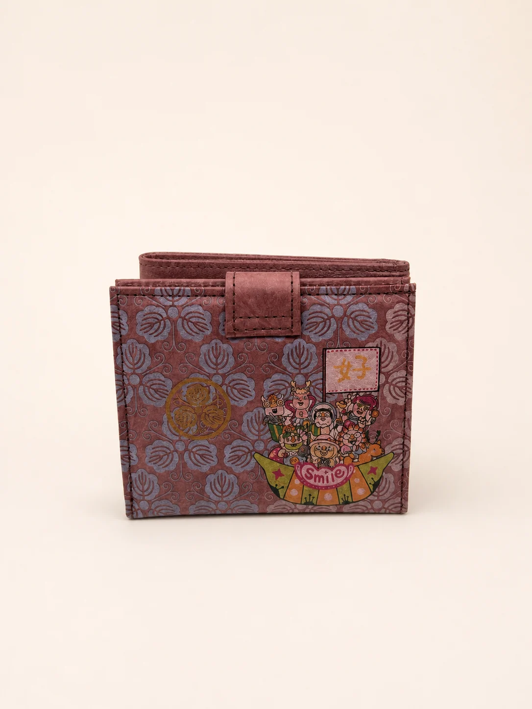 Japan Pattern Smile Short Wallet
