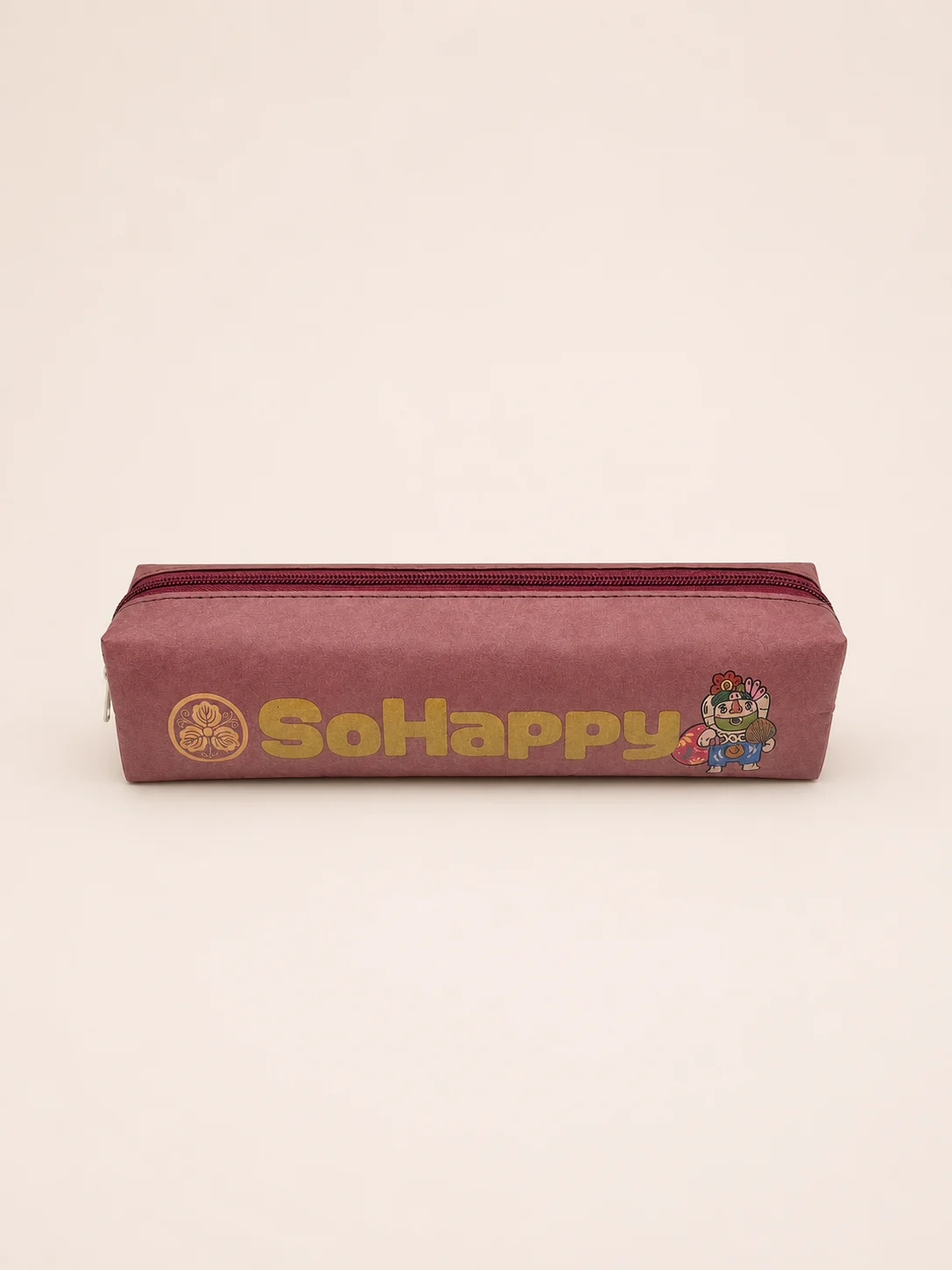 Japan Pattern SoLucky & SoHappy Pencil Case