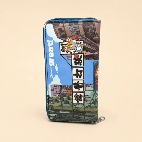 Chimoz HK Tyvek Long Wallet with Zipper