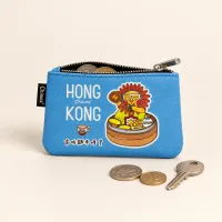 Chimoz Hong Kong Dim Sum Coin Purse — Sky Blue view 1