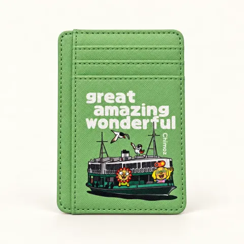 Chimoz Hong Kong Ferry Card Holder — Mint Green