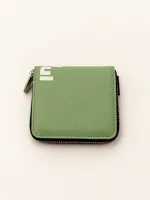 Chimoz Hong Kong Tram Square Zip Wallet — Mint Green view 9