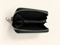Chimoz Hong Kong Tram Square Zip Wallet — Mint Green view 5