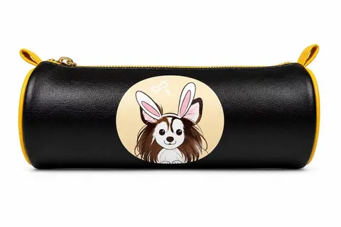 Daisy 圖案圓筒筆袋