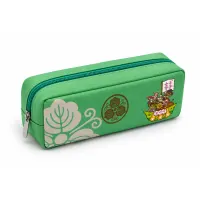 日本圖案金色徽章大號筆袋 — 薄荷綠 view 3
