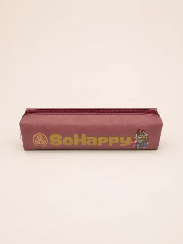 日本圖案 SoLucky & SoHappy 筆袋