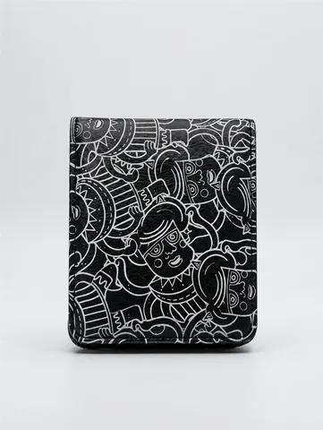 U&S Pattern Bifold Wallet