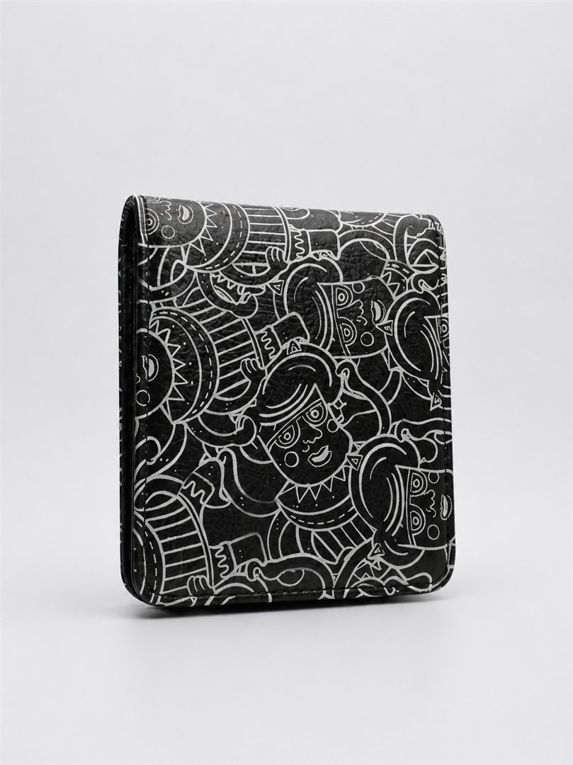 U&S Pattern Bifold Wallet view 3